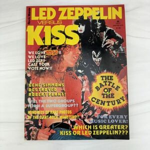 LED ZEPPELIN Versus KISS (Rock Mania Magazine, 1978) Rare Loaded w/ Photos 海外 即決