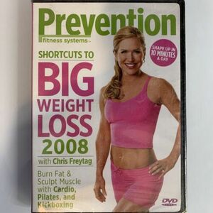 Prevention Fitness Shortcuts to Big Weight Loss 2008 DVD New Sealed 海外 即決