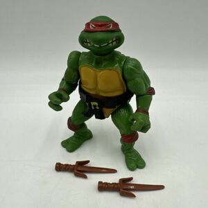 Playmates Vintage 1988 TMNT Action Figure Raphael - Soft Head with Weapons 海外 即決