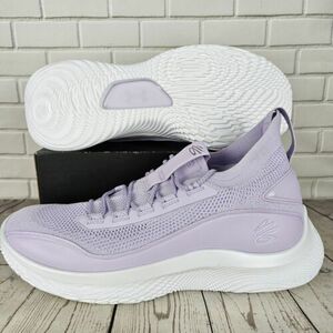 アンダーアーマー Curry 8 Flow International Women's Day パープル 3024425-500 35cm(US17) 海外 即決