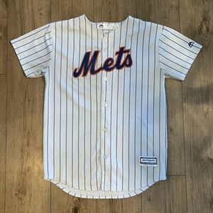 Majestic Cool Base New York Mets Jersey Kids Youth XL 18/20 Cespedes 海外 即決