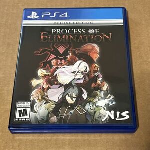 Process of Elimination Deluxe Edition Playstation 4 PS4 NIS America Game 海外 即決
