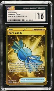 Rare Candy 256/198 Scarlet & Violet - SV1EN ポケモン Card English Gem Mint 10 海外 即決