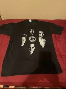 Depeche Mode/DM Alternative Rock New Wave Synth Vintage Band Tee 90s 海外 即決