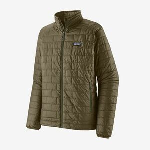 Patagonia Men's Nano Puff Jacket, Sage Khaki Medium 海外 即決