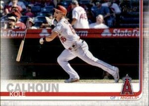 2019 Topps Series 1 Baseball Kole Calhoun - Los Angeles Angels #273 海外 即決