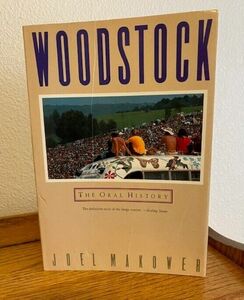 Woodstock: The Oral History Paperback Book by Joel Makower First Edition 1989 海外 即決