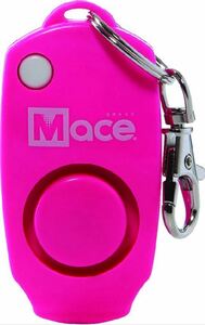 Mace Personal Alarm Clip 130 Decibels, Keyring, Whistle MSI80465 Pink Color & 海外 即決