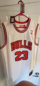 MICHAEL JORDAN 1995-96 Mitchell & Ness HWC SWINGMAN PREMIUM JERSEY SZ 48/XL NWT 海外 即決