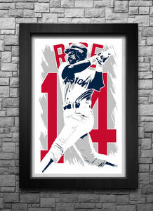 JIM RICE art print/poster BOSTON RED SOX FREE S&H! JERSEY 海外 即決