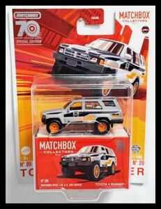 Matchbox Collectors Toyota 4 Runner #09 2023 70 Years Special Edition 海外 即決