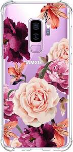Samsung Galaxy S9 Plus Case Girls Floral Thin Armor Shockproof Protective Cover 海外 即決