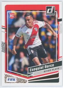 ESEQUIEL BARCO 2023-24 DONRUSS ROOKIE #167 RC QTY 海外 即決