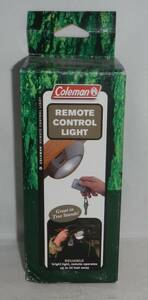 NIB Coleman Camping Battery Operated Remote Control Light Model 830-432 Tent RV 海外 即決