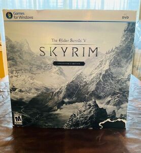 Elder Scrolls V: Skyrim Collectors Edition, PC, FULL AND COMPLETE PACKAGE 海外 即決