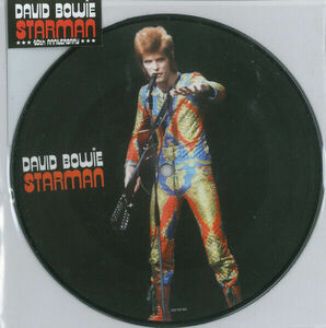 David Bowie Starman (2012) EMI DBSTAR 40 バイナル picture disc NEW rare 45 海外 即決