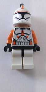 LEGO Star Wars Minifigure Commander Cody Clone Trooper KeyChain Figure 852356 海外 即決