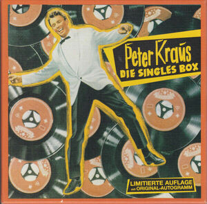 Peter Kraus Die Singles Box (1988) Bear Family / NH 23376-NH24209 17x7" 海外 即決
