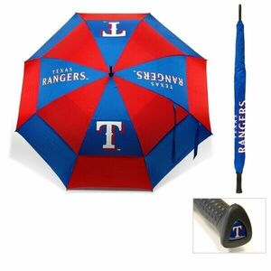TEXAS RANGERS MLB Large Golf Umbrella 62” W/Protective Sheath Double Canopy NWT 海外 即決
