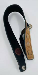 Levy's MSS3-Black 2 1/2" Guitar strap with Dunlop Strap locks installed 海外 即決