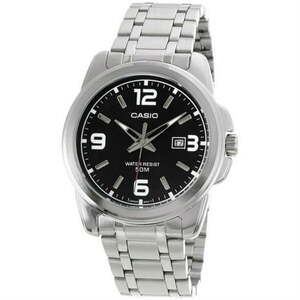 Casio MTP1314D-1A Men's Enticer Analog Silver Stainless Steel Watch 海外 即決