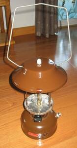 Vintage Coleman Camping 275 Brown Double Mantle Lantern 1975 ***PARTS REPAIR*** 海外 即決