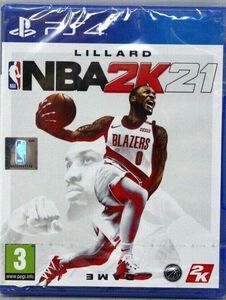 NBA 2K21: Damian Lillard (PS4) Region 2 - NEW (Read Des.) 海外 即決