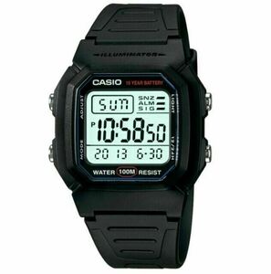 Casio Sports Gear Grey Men's Watch - W-800H-1AVES 海外 即決