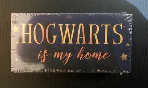 Hogwarts Is My Home Message Block, Harry Potter, Wizarding World, Silver Buffalo 海外 即決