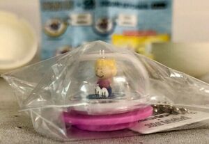 X KURA SUSHI SALLY BROWN *PEANUTS* FIGURE KEYCHAIN 2023 SEALED in Prize Ball! 海外 即決