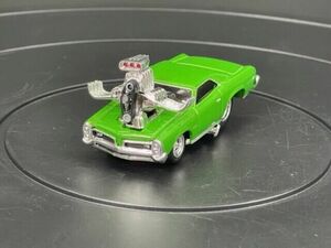 NHRA MUSCLE MACHINES TOONED HOT WHEELS '60'S PONTIAC GTO BRIGHT GREEN ZINGERS 海外 即決