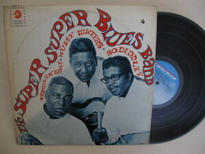 Howlin Wolf, Muddy Waters, Bo Diddley - Super Super Blues - 60s Mono Checker 海外 即決