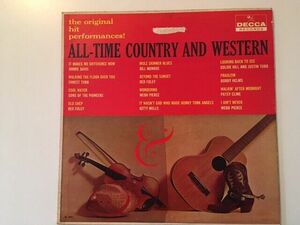 All-時間 / Country and Western Vol. 1 (Decca DL 4010) 海外 即決