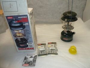 VINTAGE COLEMAN LANTER IN CASE 286A 2 MANTLE CAMPING HIKING PREPPING MAY 1994 海外 即決