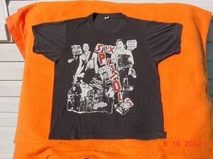 RARE VINTAGE PAIR 1980'S SEX PISTOLS JOHNNY ROTTEN SID VICIOUS PUNK ROCK SHIRTS 海外 即決