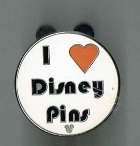 2010 Hidden Mickey Pin Trading Phrases I Love Disney 海外 即決