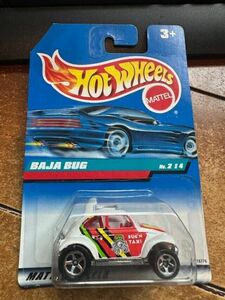 1999 Hot Wheels Baja Bug 2/4 - International Card 海外 即決