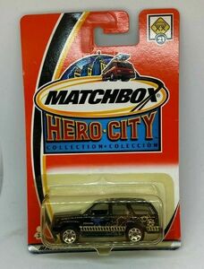 Matchbox Hero City Collection Mattel Wheels 21 Cadillac Escalade Black 97679 NEW 海外 即決