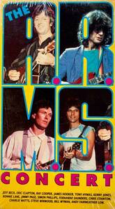 The Arms Concert Vol. 1 VHS Eric Clapton, Jeff Beck, Jimmy Page, Steve Winwood 海外 即決