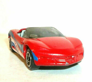 LOOSE 1994 MATCHBOX RED with WHITE BLUE STRIPES CORVETTE STING-RAY lll 海外 即決