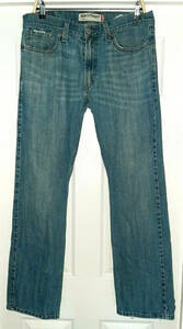 levi's 514 Men Slim Fit Straight Leg Blue Jeans Size W 34 x L 32 海外 即決