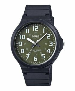 Casio Men's/Unisex Watch MW240-3BV Green Resin Analog Quartz Watch New 海外 即決