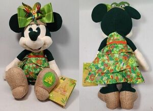 Minnie & Mickey Main Attraction May Enchanted Tiki Room Plush Set Ears & Pins 海外 即決