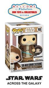 Funko Pop! Star Wars: Across The Galaxy - Obi-Wan Kenobi (Tatooine) W/ Pop! Pin 海外 即決