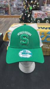 NWT SYRACUSE ORANGE LOGO ADJUSTABLE SNAPBACK CAP HAT NEW ERA 9FORTY 940 GREEN 海外 即決