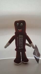 Hershey's Milk Chocolate Bar 10" Plush Stuffed Animal Soft Doll Toy Hershey Park 海外 即決