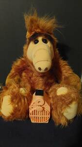 ALF 18" Plush Stuffed Animal Coleco Alien Productions Vintage NO Talk 1986 海外 即決