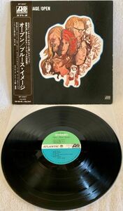 BLUES IMAGE "OPEN" ULTRA-レア 1970 ORIGINAL JAPANESE ON NIPPON GRAMMOPHON W/OBI! 海外 即決