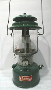 Vintage Coleman Model 220F Double Mantle Camping Lantern Dated 5.70 海外 即決