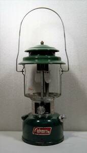 Coleman Lantern 220K Green 11/81 Vintage USA Camping Outdoors Tested & Working 海外 即決